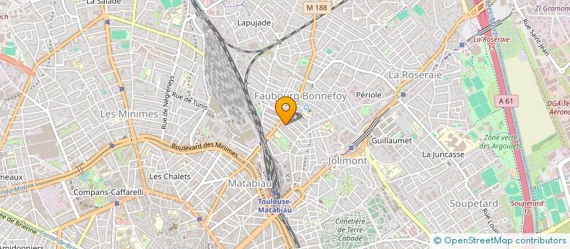 localisation de l'entreprise EAGLE ENTREPRISE à TOULOUSE