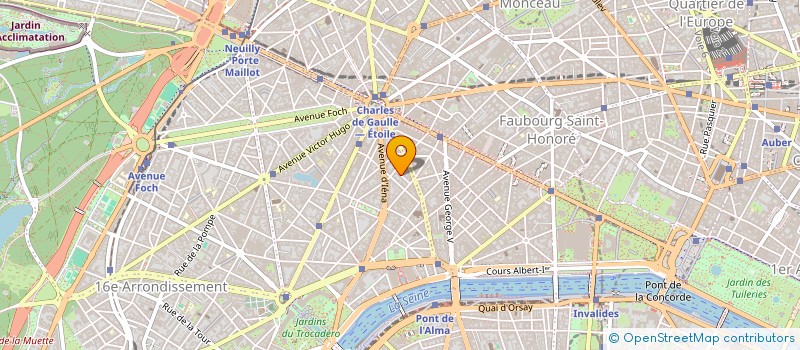 localisation de l'entreprise EAGLE EYE SAS  PARIS