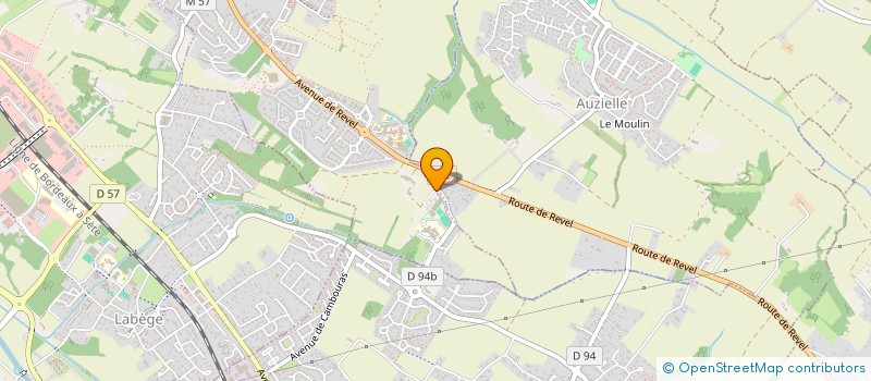 localisation de l'entreprise EAGLE FORCE à SAINT-ORENS-DE-GAMEVILLE