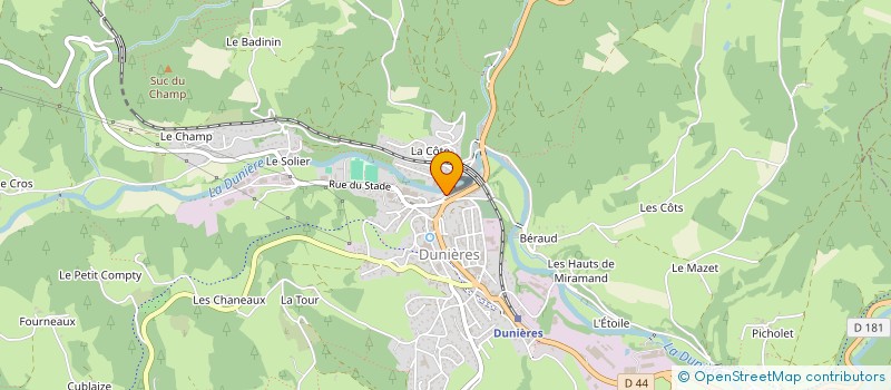 localisation de l'entreprise EAGLE GROVE  DUNIERES