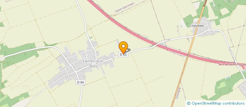 localisation de l'entreprise EAGLE INVEST  LAINES-AUX-BOIS