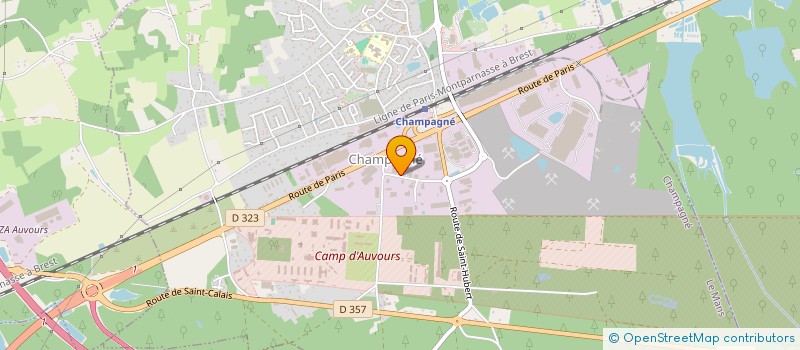 localisation de l'entreprise EAGLE POLE STUDIO  CHAMPAGNE