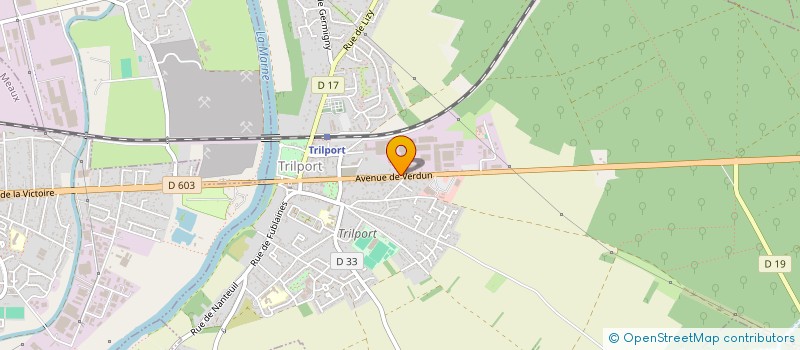 localisation de l'entreprise EAGLE SERVICES à TRILPORT