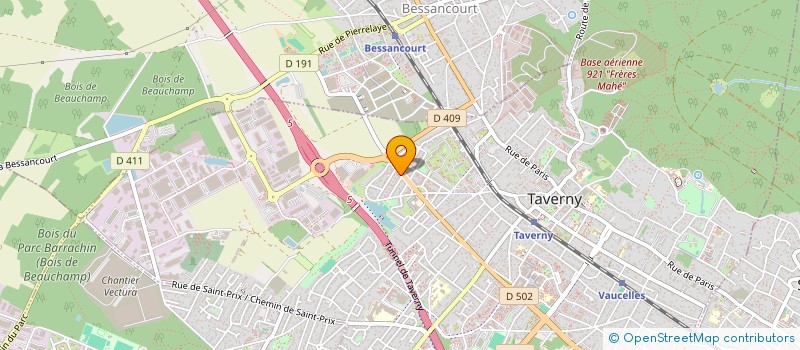 localisation de l'entreprise EAGLE SERVICES AND TECHNOLOGY  TAVERNY