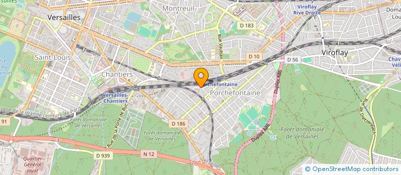 localisation de l'entreprise EAGLE SHIELD à VERSAILLES