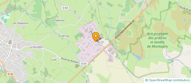 localisation de l'entreprise EAGLE SPIRIT  MORNANT