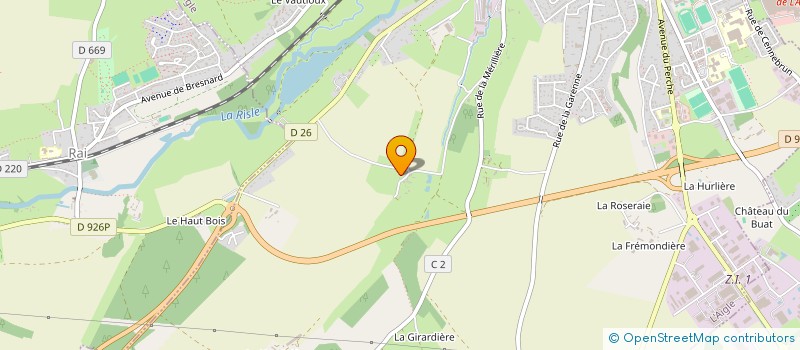 localisation de l'entreprise EAGLE STARS à L AIGLE