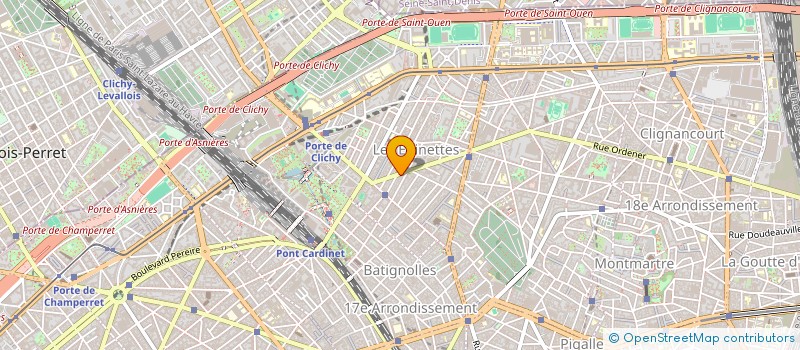 localisation de l'entreprise EAGLE TELECOM à PARIS