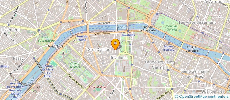 localisation de l'entreprise EAGLE WATCH à PARIS