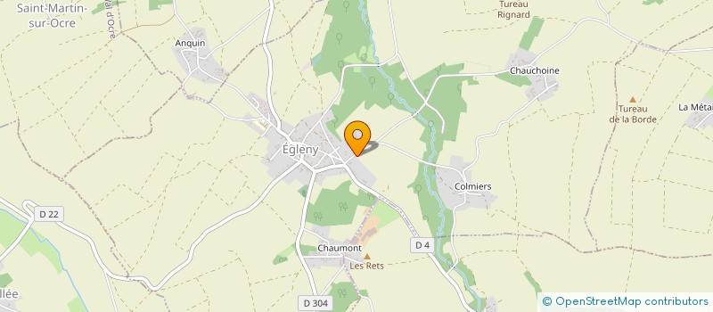 localisation de l'entreprise EAGLENEST à EGLENY