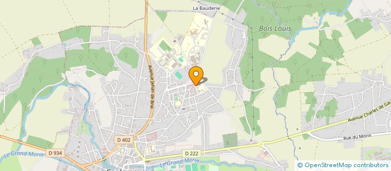 localisation de l'entreprise EAGLES ACADEMY SPORT à COULOMMIERS