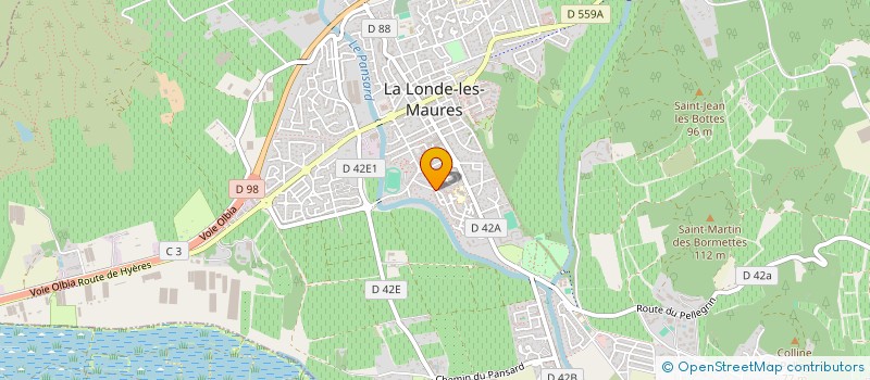 localisation de l'entreprise EAGLES LEGION LA LONDE  LA LONDE-LES-MAURES