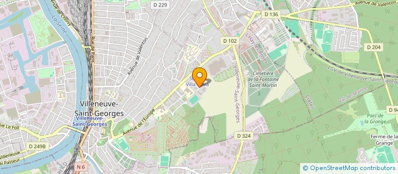 localisation de l'entreprise EAGLES MOTORS  VILLECRESNES