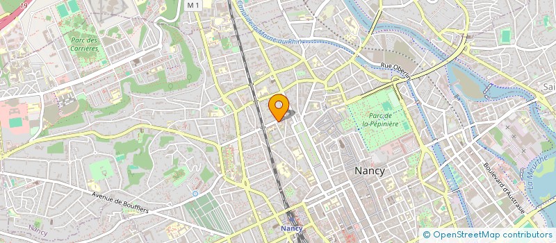 localisation de l'entreprise EAGLES TWO  NANCY