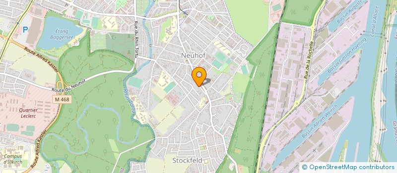 localisation de l'entreprise EAI à STRASBOURG