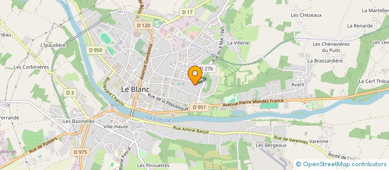localisation de l'entreprise EAI à CONCREMIERS