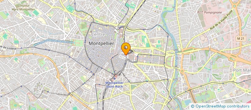 localisation de l'entreprise EAI JARDINS SECRETS à MONTPELLIER