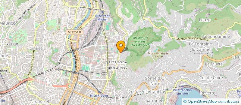 localisation de l'entreprise EAJ à NICE