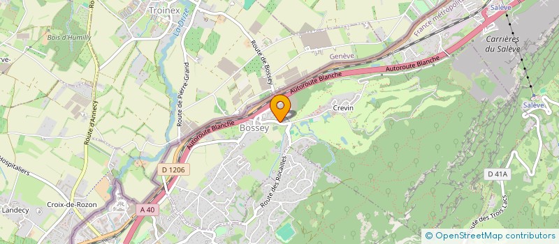 localisation de l'entreprise EAL  BOSSEY