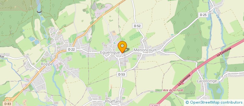 localisation de l'entreprise EAM à EGUENIGUE