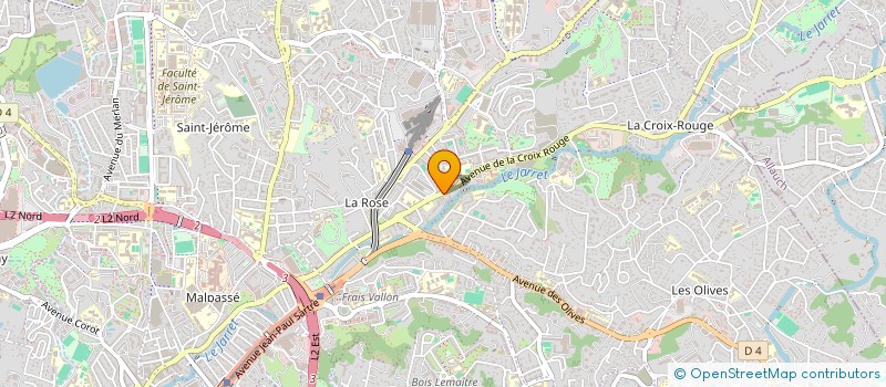 localisation de l'entreprise EAM EXPRESS à MARSEILLE