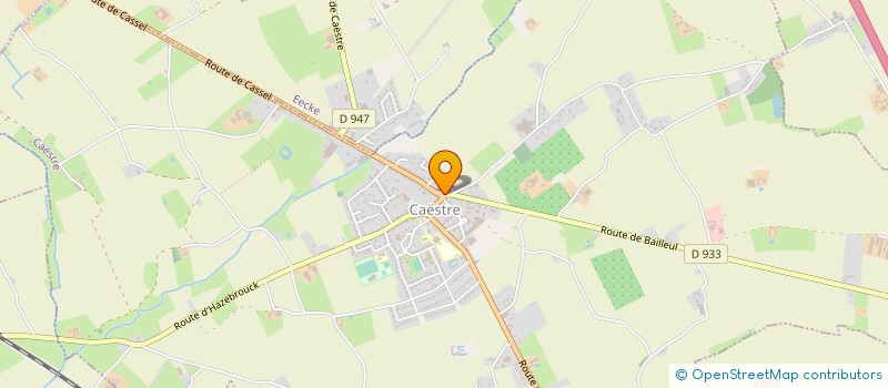 localisation de l'entreprise EAMC à HONDEGHEM