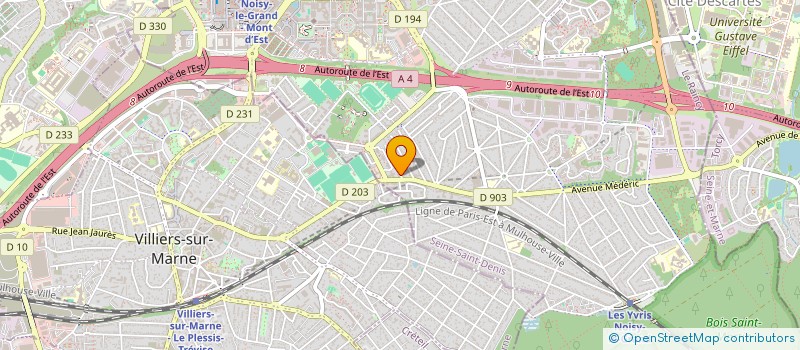 localisation de l'entreprise EAMCONNECT  NOISY-LE-GRAND