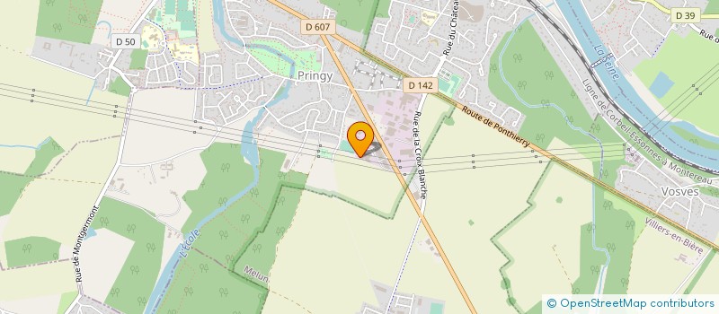 localisation de l'entreprise EAMI TOUS CORPS D ETAT  PRINGY