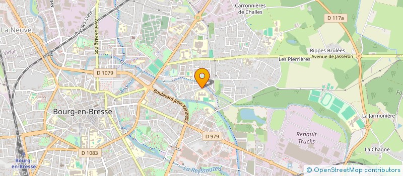 localisation de l'entreprise EAMS 5 à BOURG-EN-BRESSE