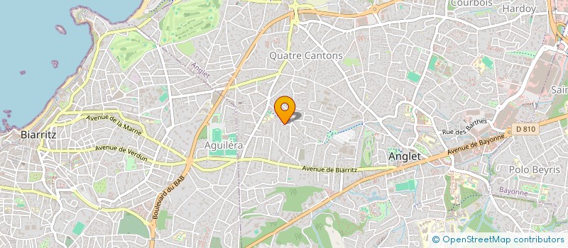 localisation de l'entreprise EAN INVEST  ANGLET