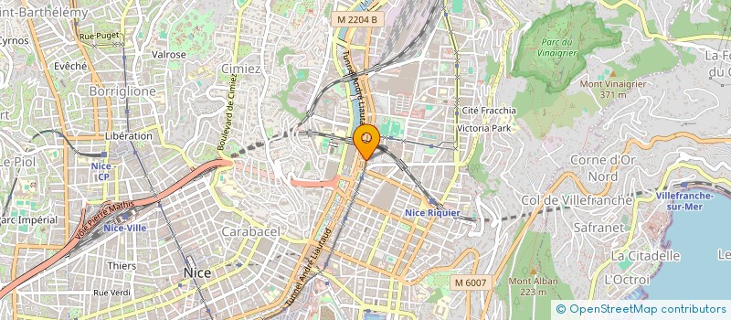 localisation de l'entreprise EANM  NICE