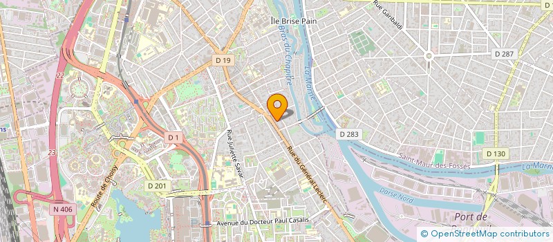 localisation de l'entreprise EANYD  CRETEIL