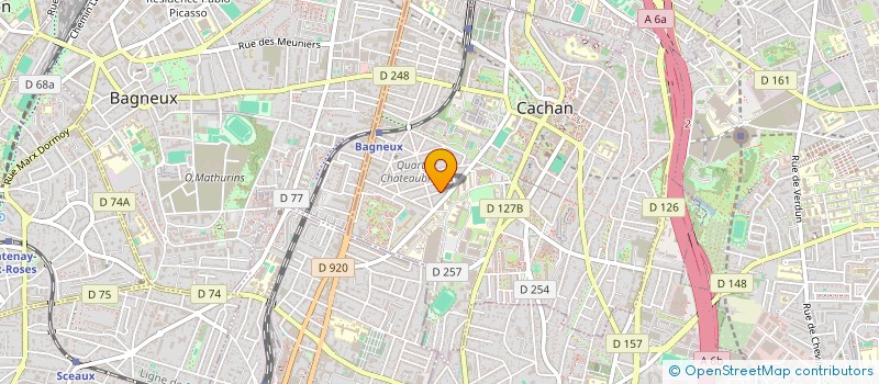localisation de l'entreprise EAO CONSEIL à CACHAN