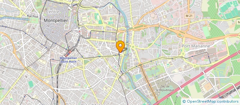 localisation de l'entreprise EAP ASSURANCES à MONTPELLIER
