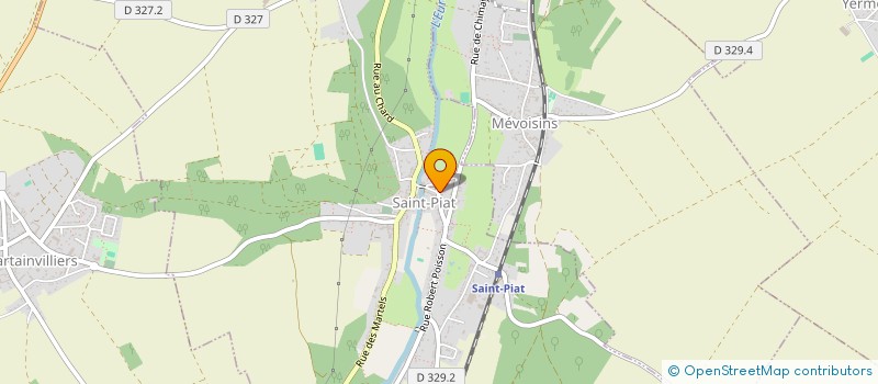 localisation de l'entreprise EAP FISSON à SAINT-PIAT