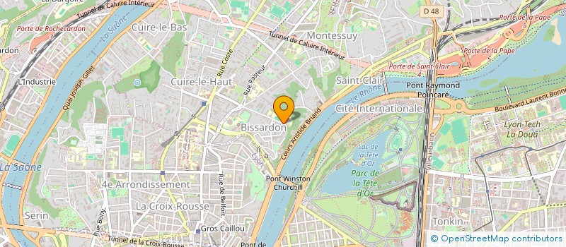 localisation de l'entreprise EAP07  CALUIRE-ET-CUIRE