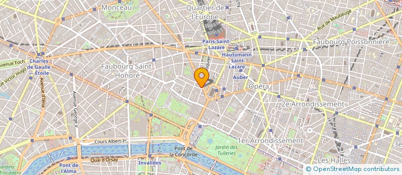 localisation de l'entreprise EAQUE  PARIS