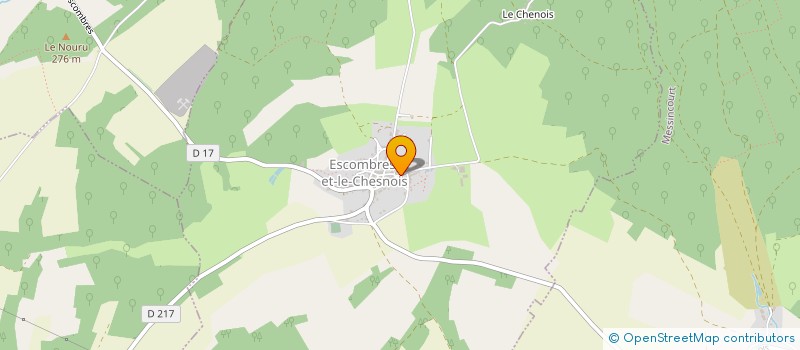 localisation de l'entreprise EARL 08 BOVI ELEVAGE  OSNES