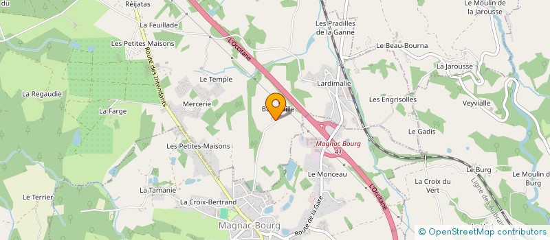 localisation de l'entreprise EARL 2LZ à VICQ-SUR-BREUILH