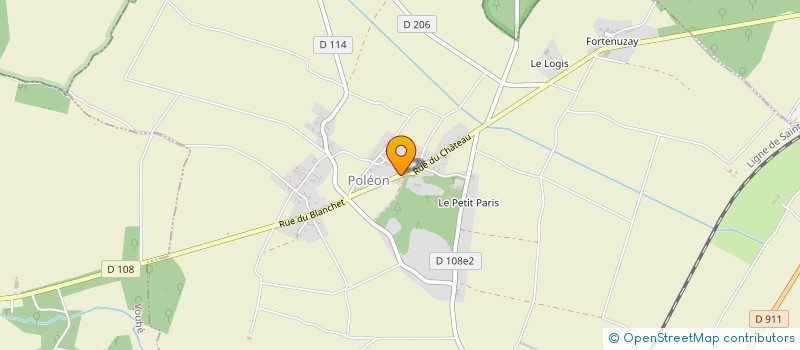 localisation de l'entreprise EARL 4 G  SAINT-GEORGES-DU-BOIS