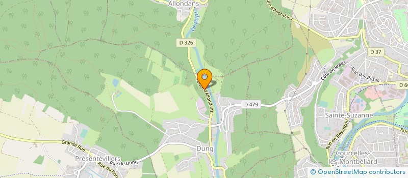 localisation de l'entreprise EARL AC EQUITATION  DUNG