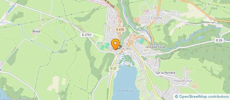 localisation de l'entreprise EARL ACHARD à BARESIA-SUR-L'AIN