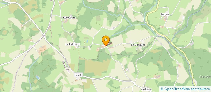 localisation de l'entreprise EARL ADES à CALANHEL
