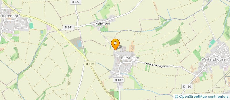 localisation de l'entreprise EARL AE-GREEN  BERSTHEIM