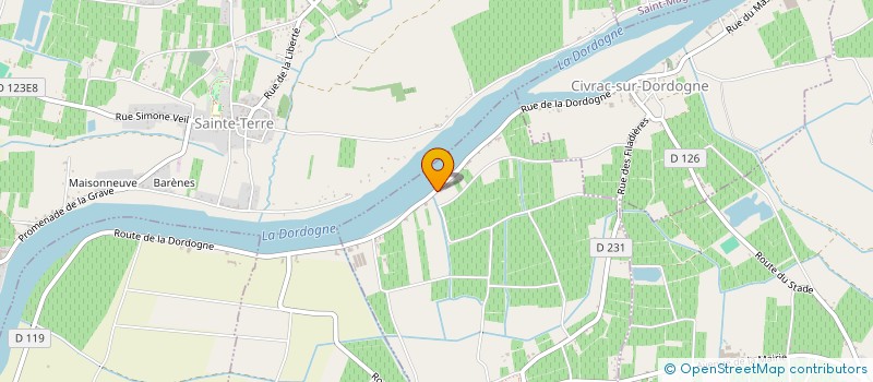 localisation de l'entreprise EARL AGNES ET ALAIN BUONO  SAINTE-FLORENCE