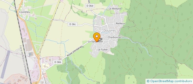 localisation de l'entreprise EARL AGRI 2000 à DOUVRES