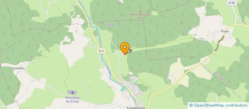 localisation de l'entreprise EARL AGRIPOST ELEVEURS BOVINS  SOUEICH