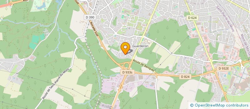 localisation de l'entreprise EARL AGRODUCK H & J 2025  SAINT-PIERRE-DU-MONT