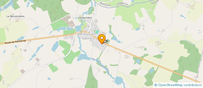 localisation de l'entreprise EARL AGVOL à VERNOUX-EN-GATINE