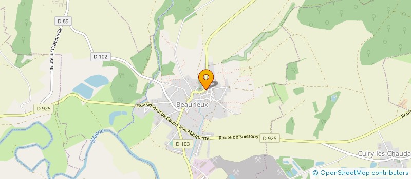 localisation de l'entreprise EARL ALAIN COLPART à LES SEPTVALLONS